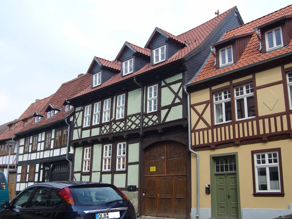 Ferienwohnungen Im Fachwerkhaus Quedlinburg Eksteriør billede